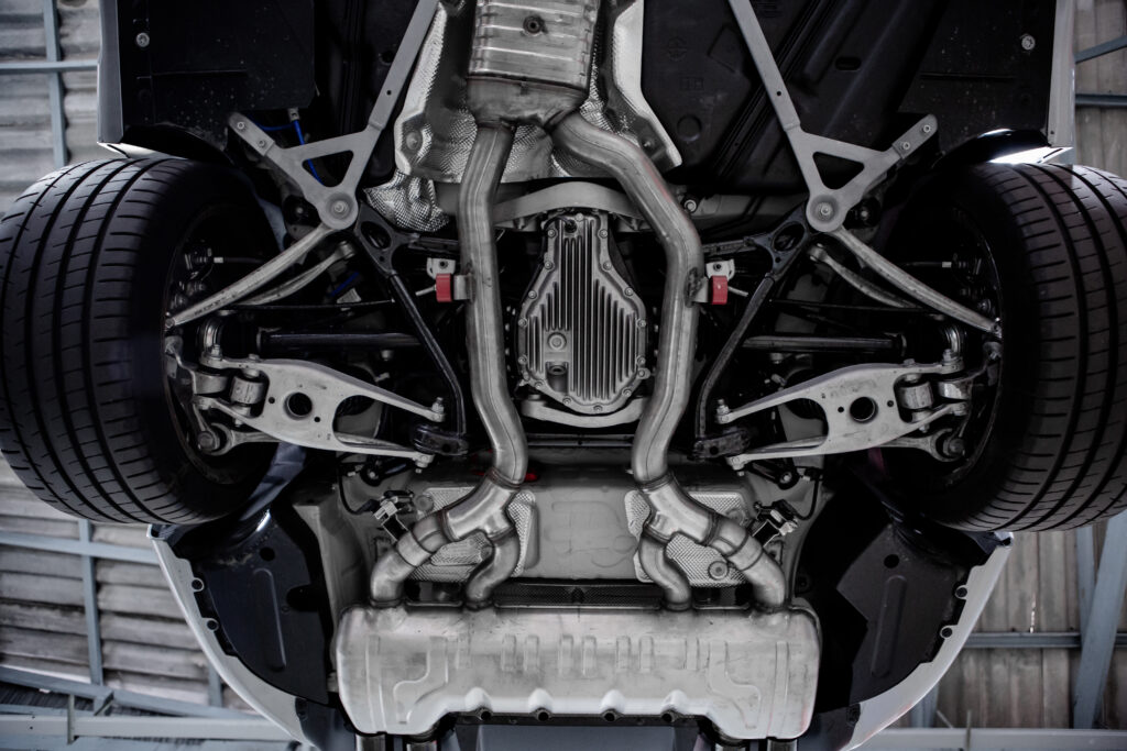 exhaust installation